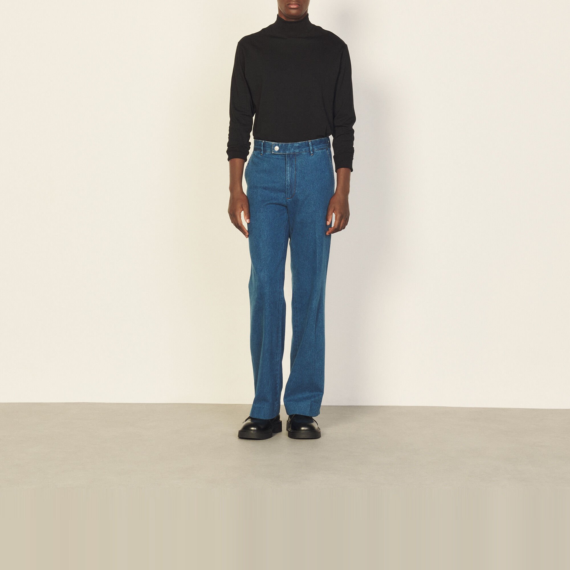 Pantalon en jean flare