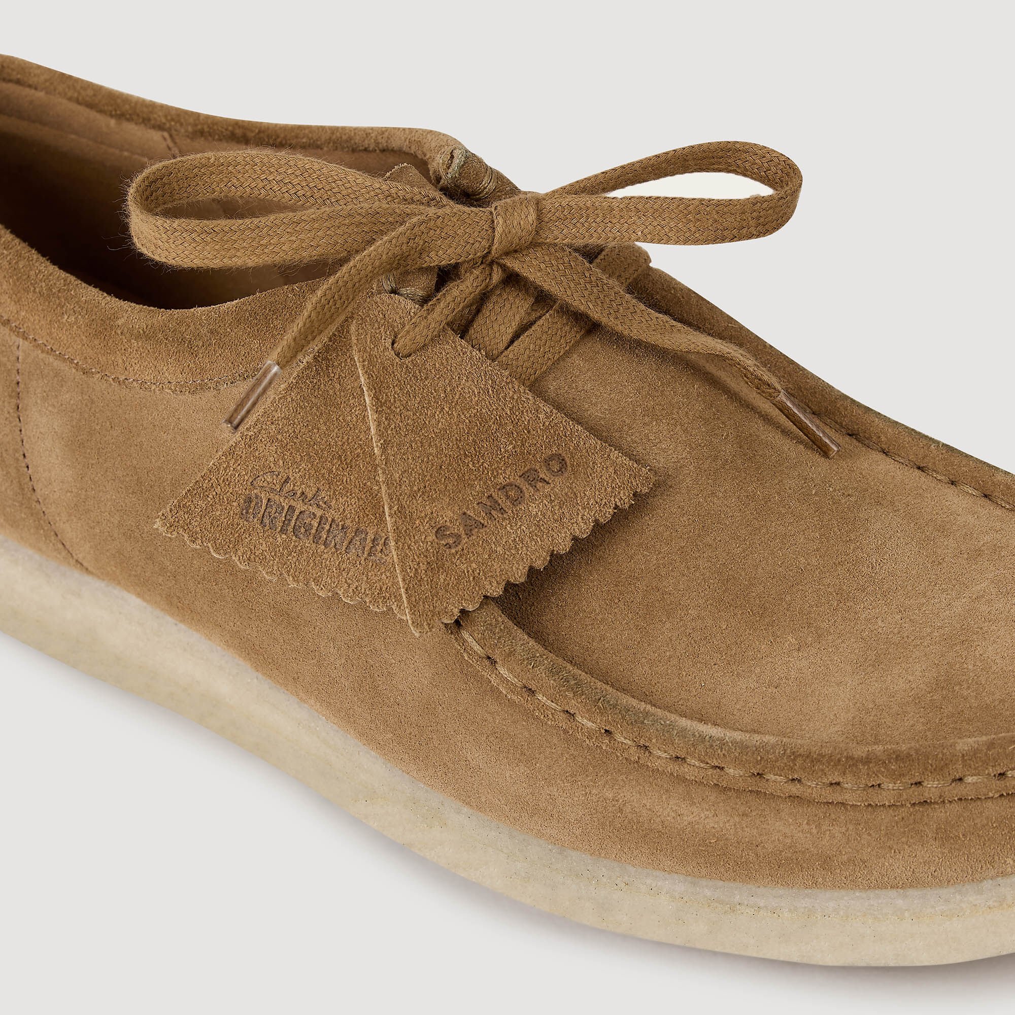 Derbies Wallabee™ en veau velours