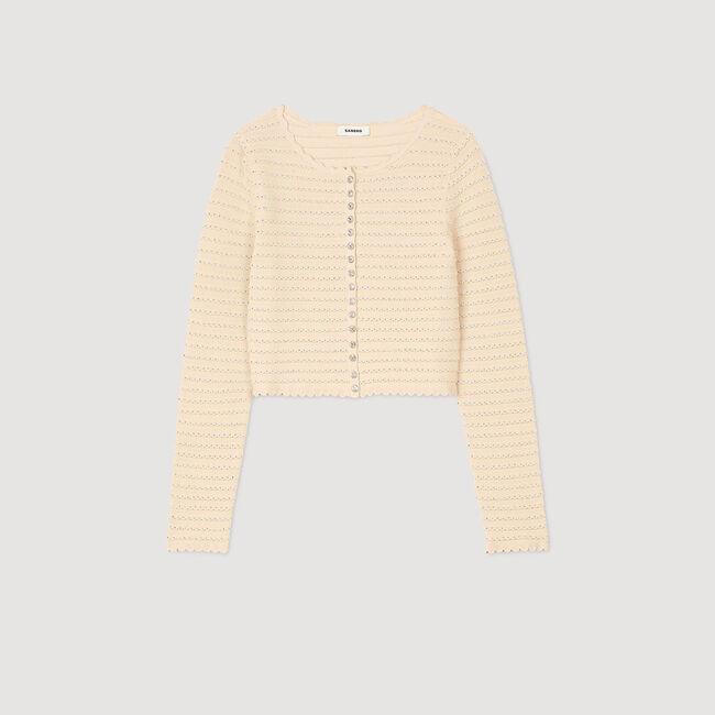 Cardigan strassé