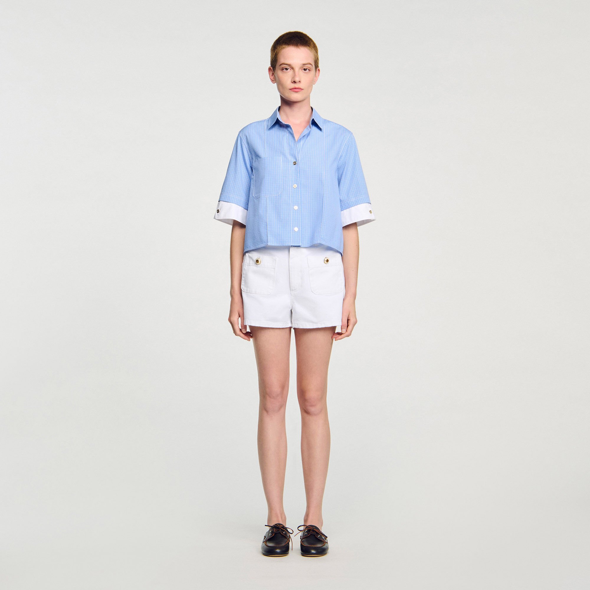 Short en denim 