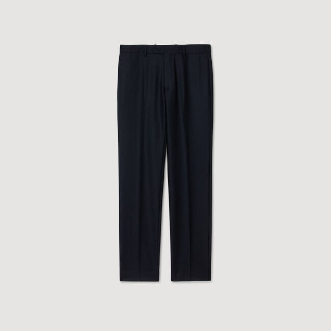 Pantalon de costume en laine