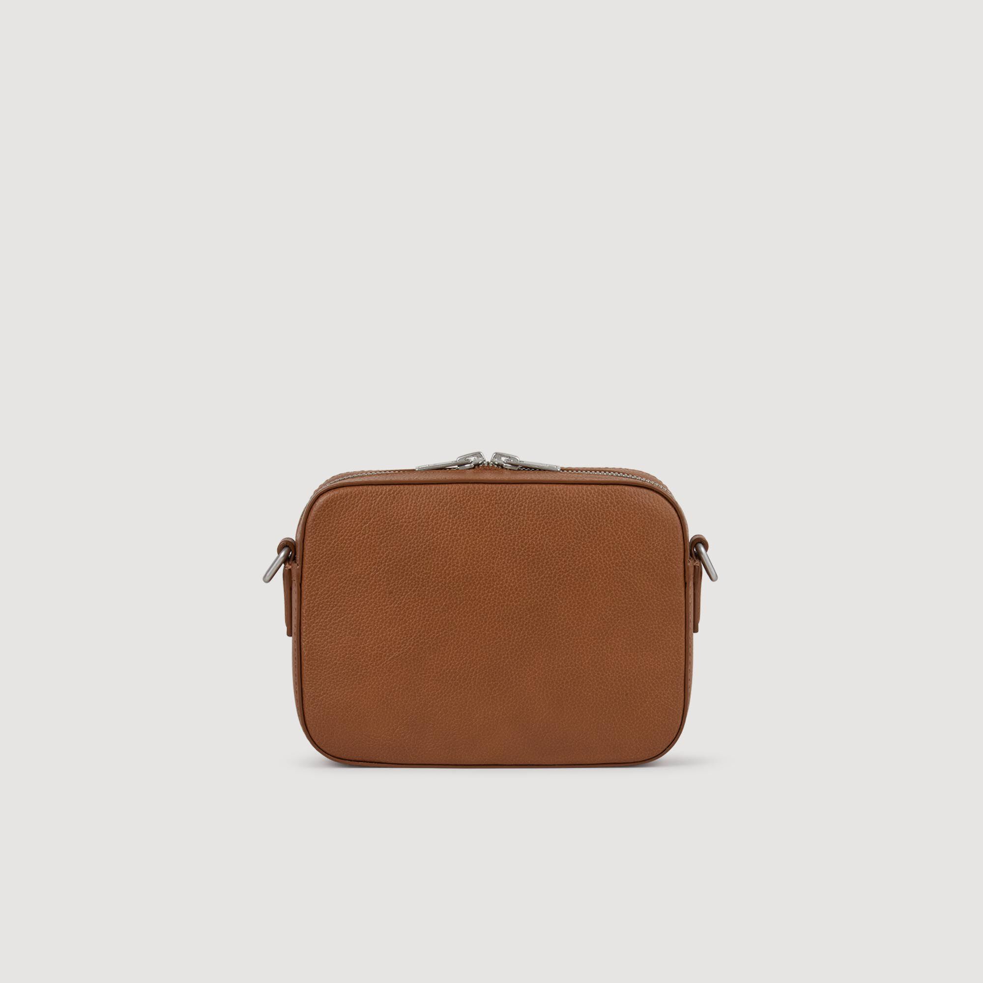 Petit sac en cuir grainé