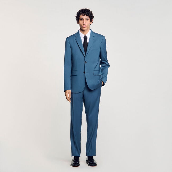 Veste de costume en laine