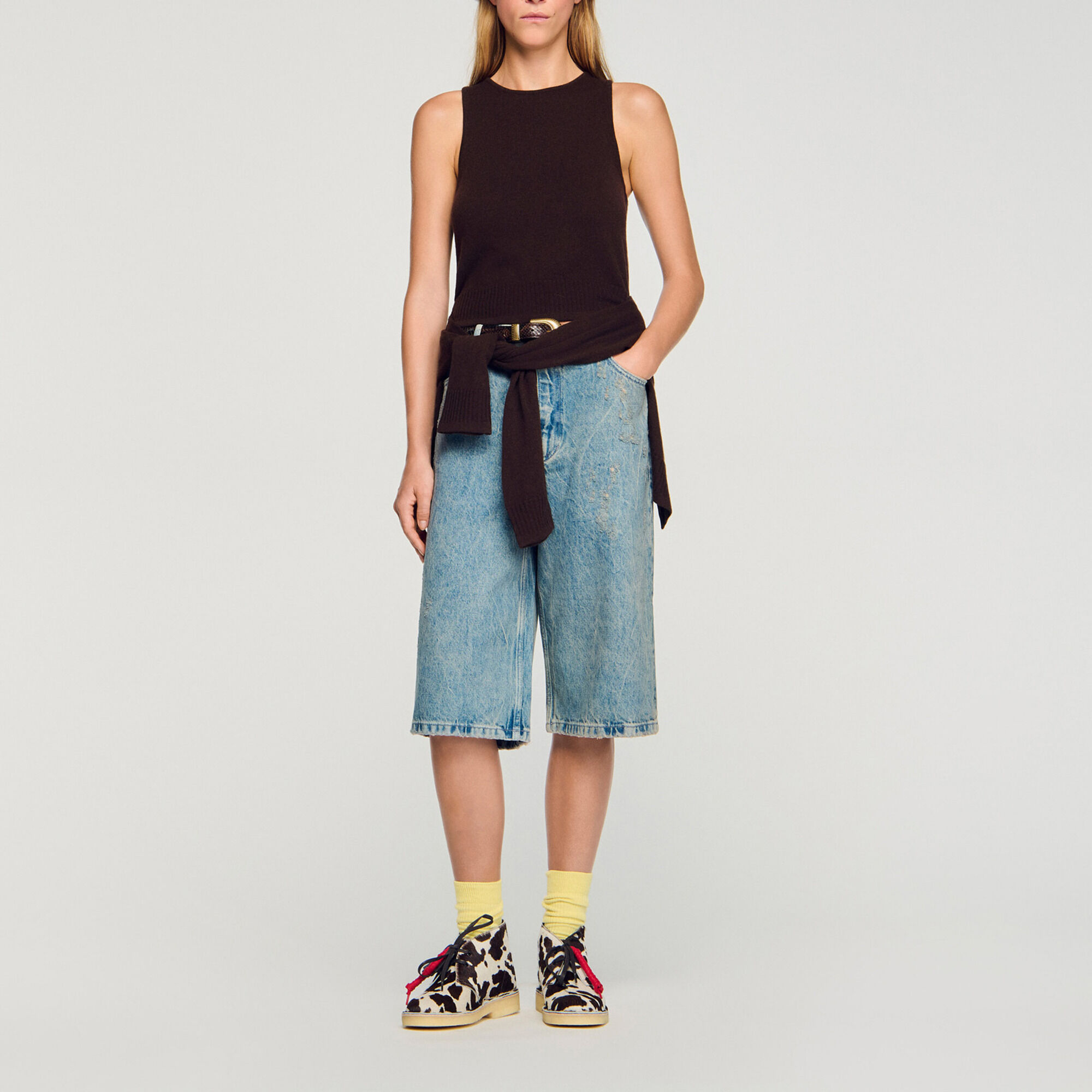 Pull sans manches - Femme | Sandro Paris