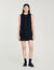 Robe courte en tweed