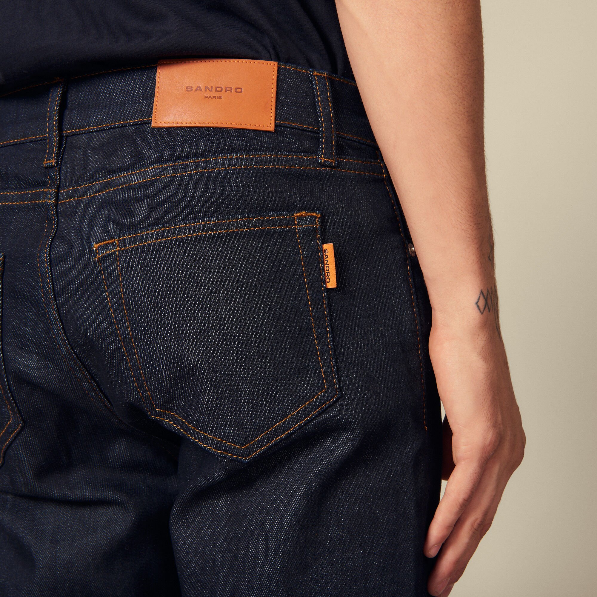 Jean brut skinny