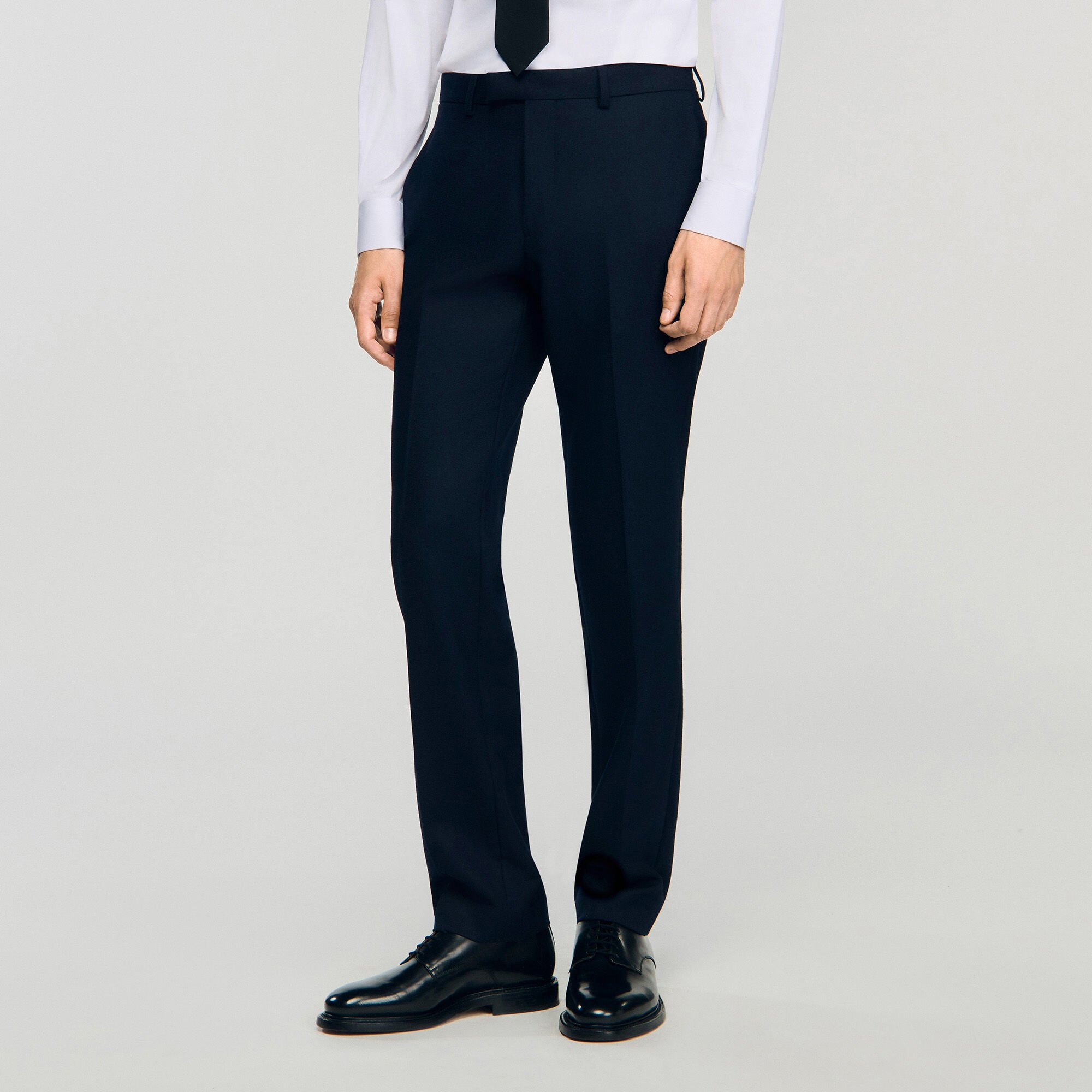 Pantalon de costume en laine