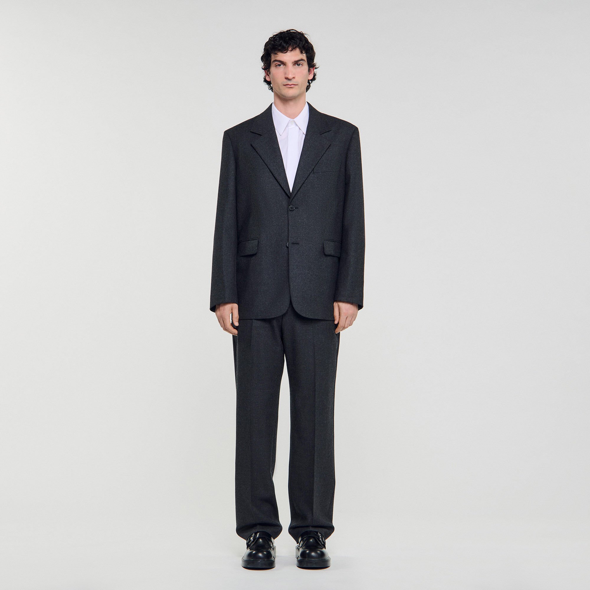 Veste de costume en laine 
