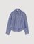 Chemise à rayures perlée