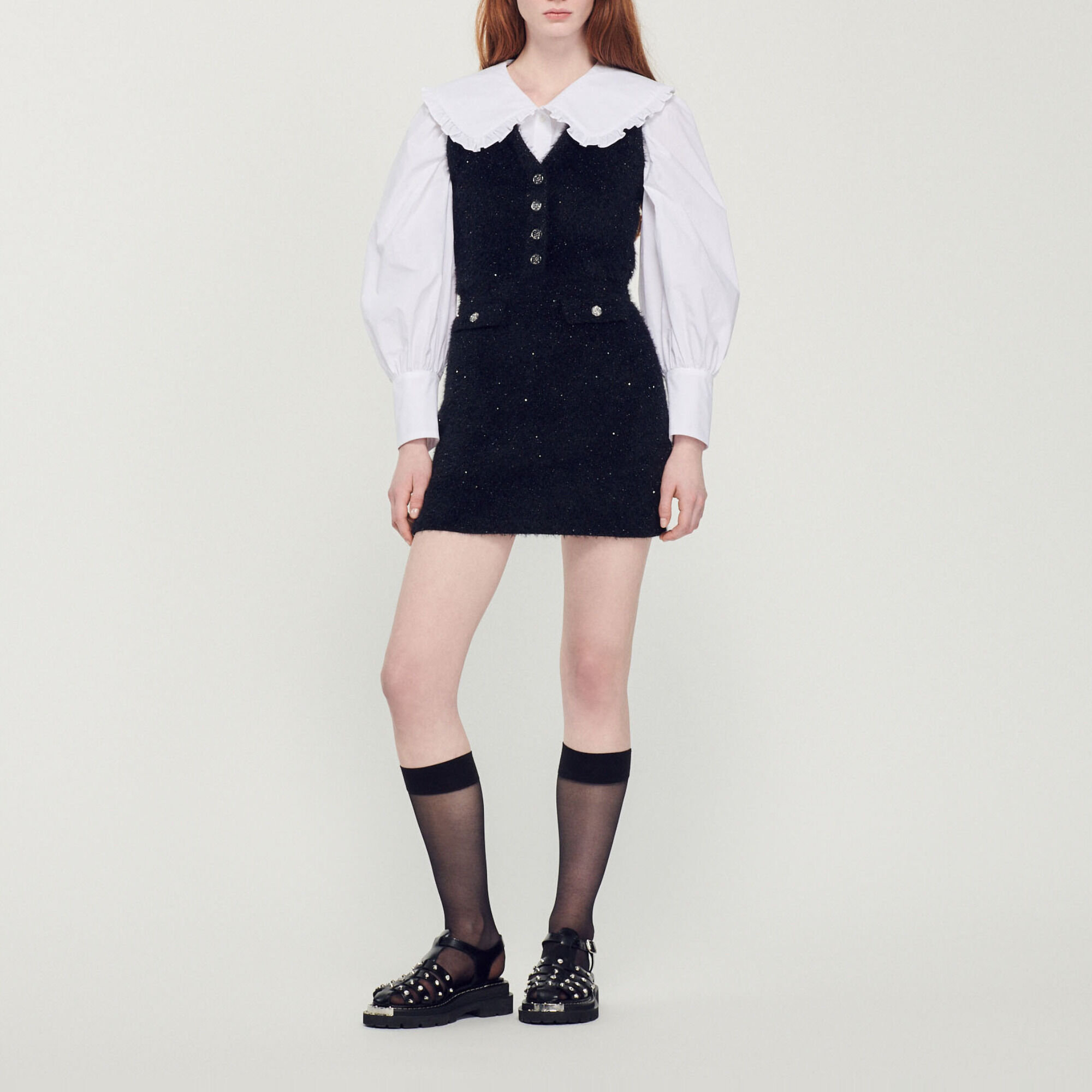 Jupe en tweed