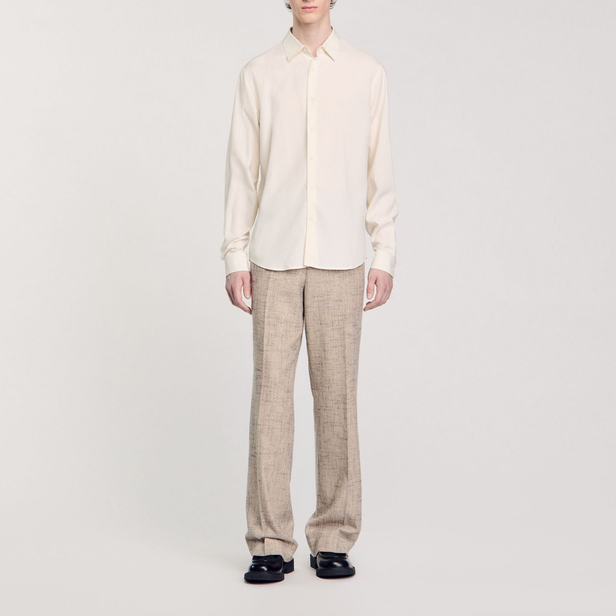 Chemise fluide à manches longues 