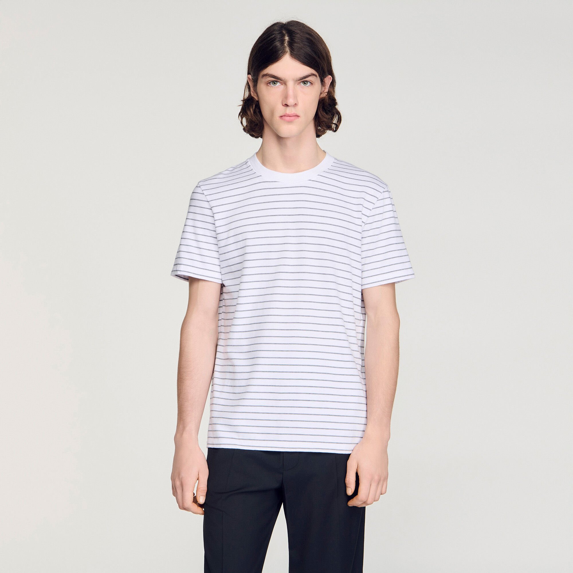 T-shirt &agrave; rayures