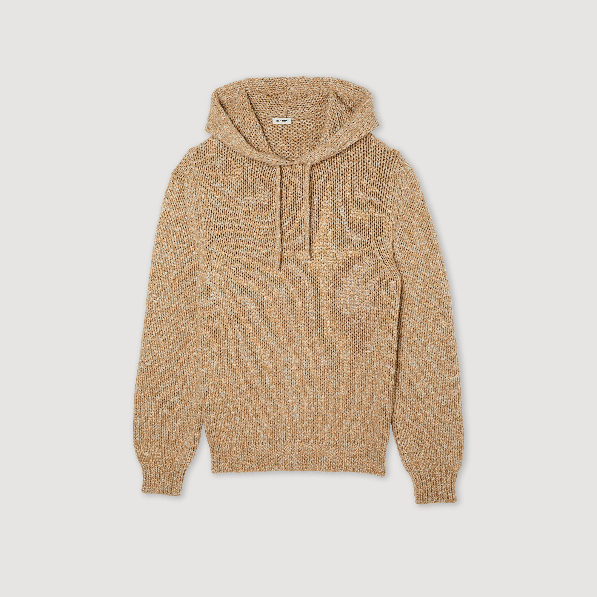 Hoodie oversize en maille