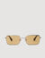 Lunettes de soleil rectangulaires