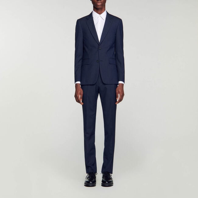 Veste de costume en laine
