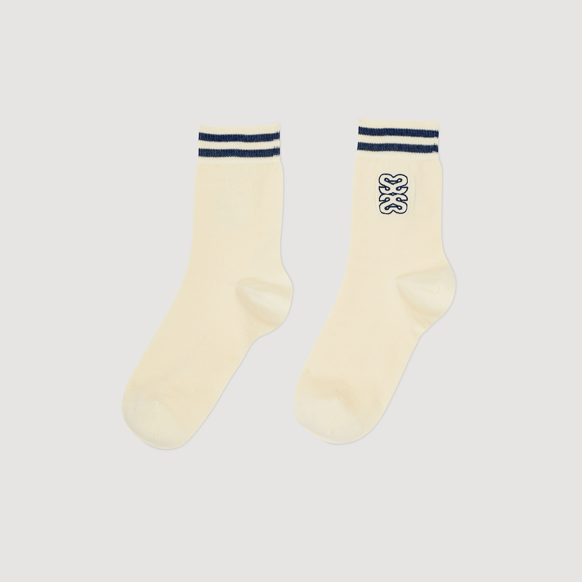 Chaussettes brodees
