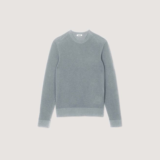 Pull en maille texturée
