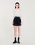 Short taille haute avec boutons