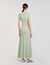 Robe longue en maille 