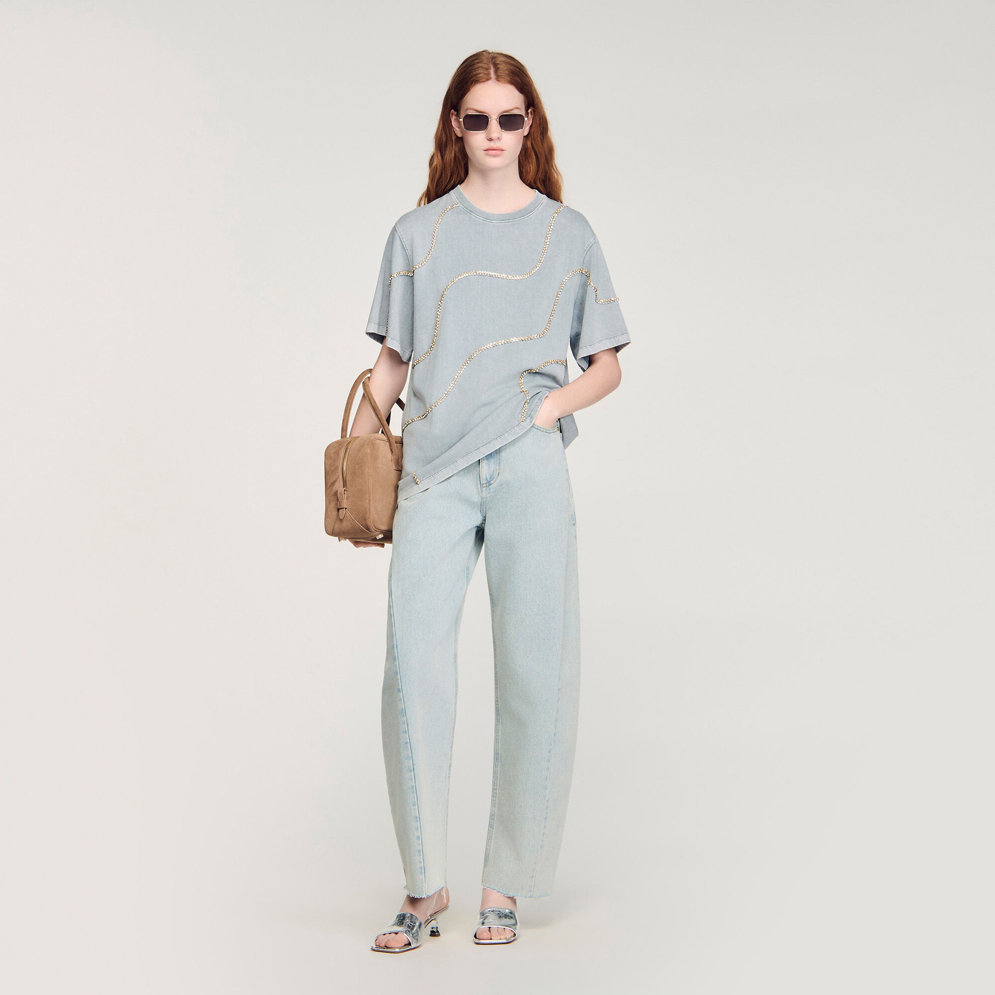 T-shirt strass&eacute;