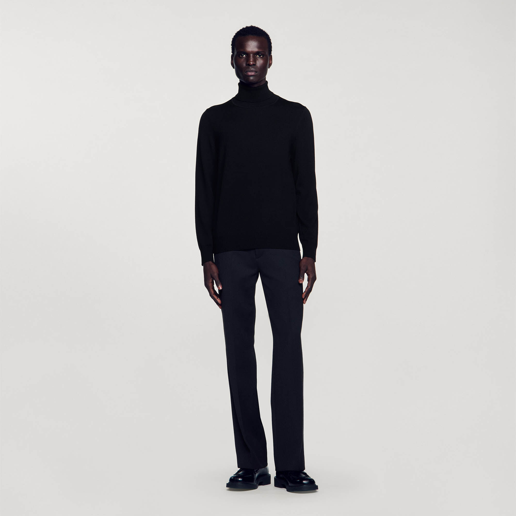 Pull noir sandro sale