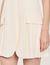 Robe courte tailleur plissée 