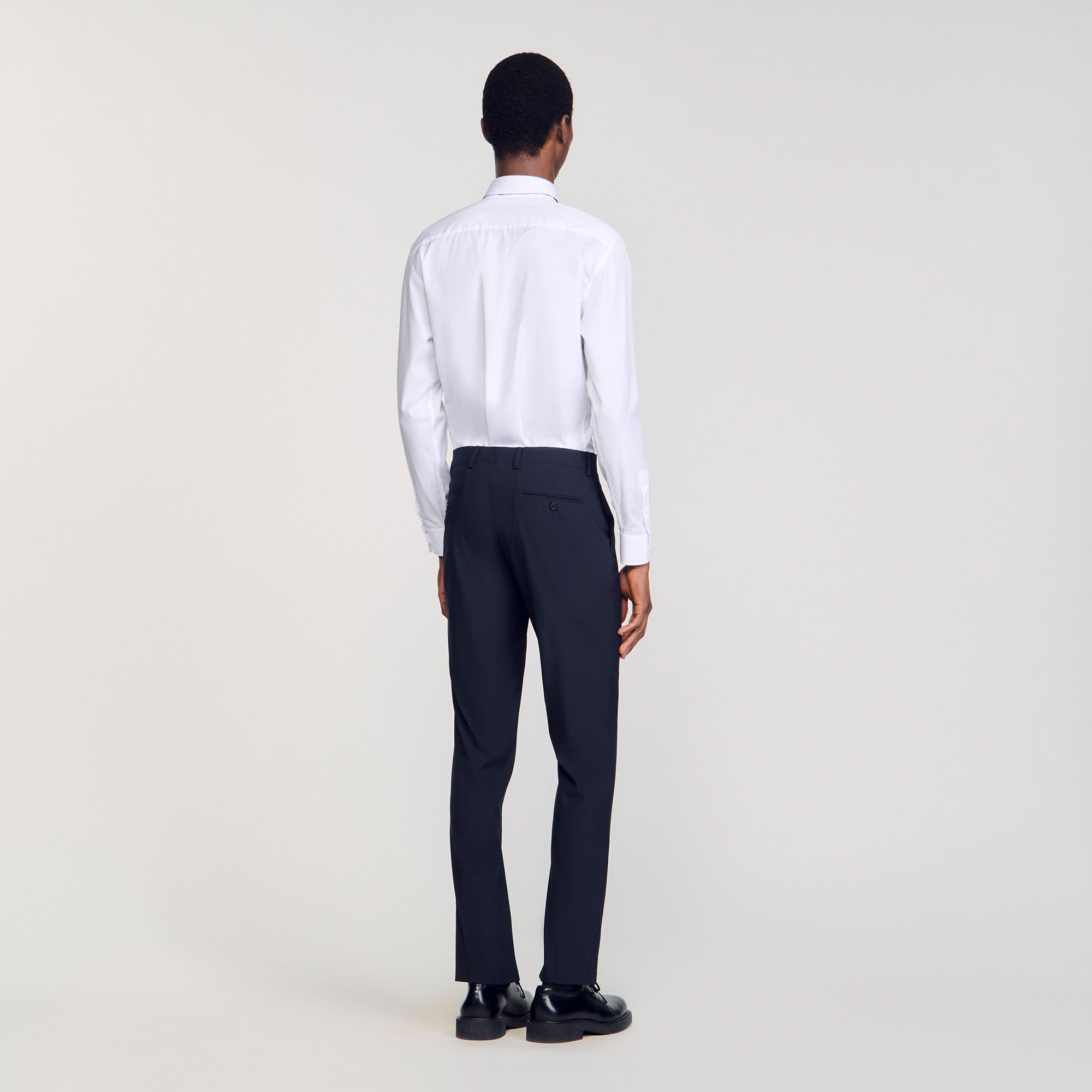 Pantalon de costume en laine