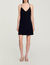 Robe courte &agrave; bretelles strass&eacute;es - Femme | Sandro Paris