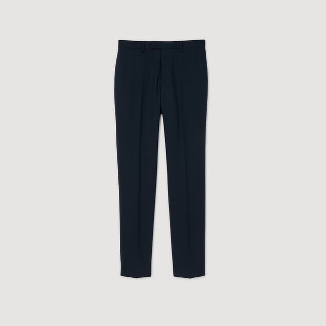 Pantalon de costume en laine