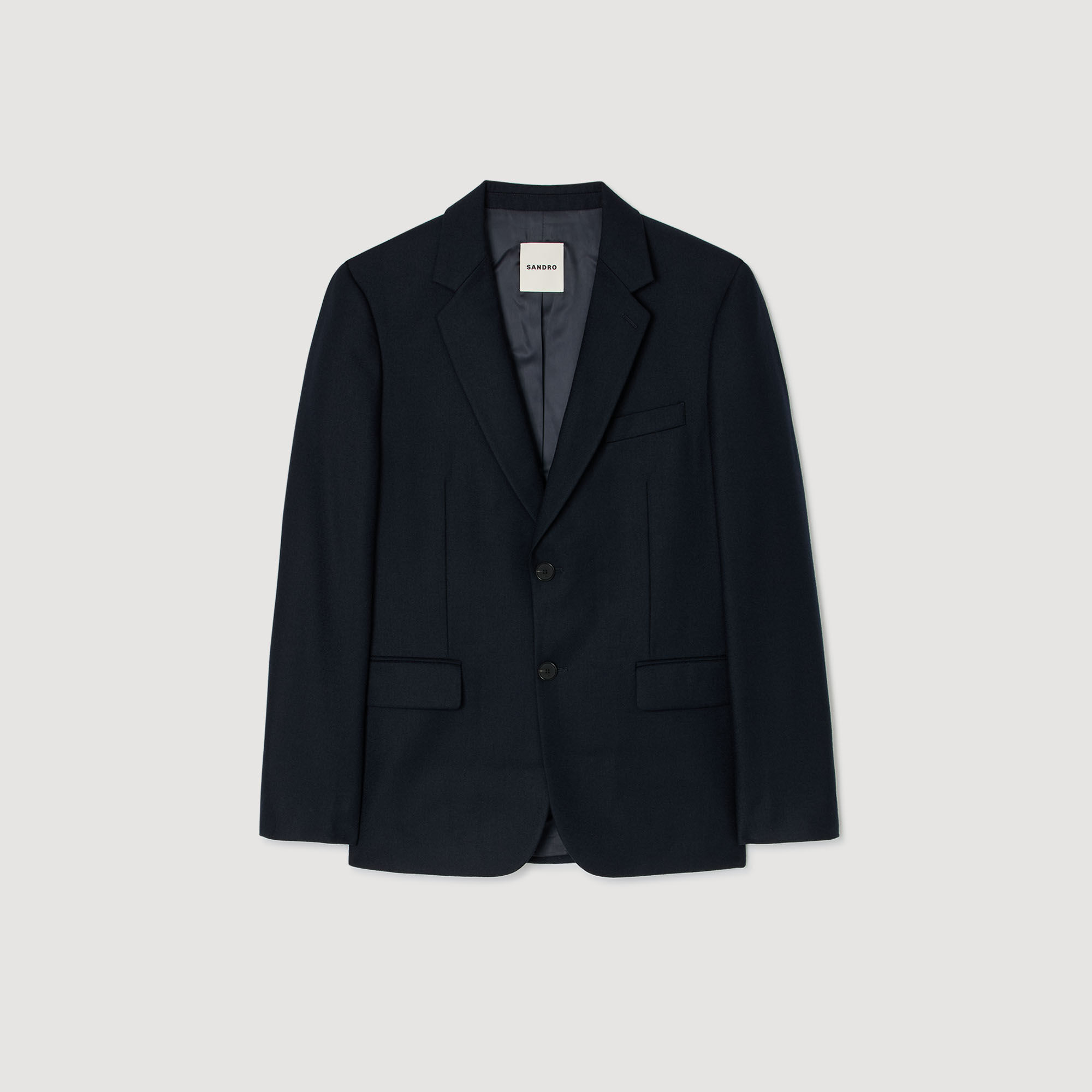 Veste de costume en laine vierge