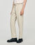 Pantalon droit élastiqué