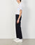 Pantalon carotte en coton