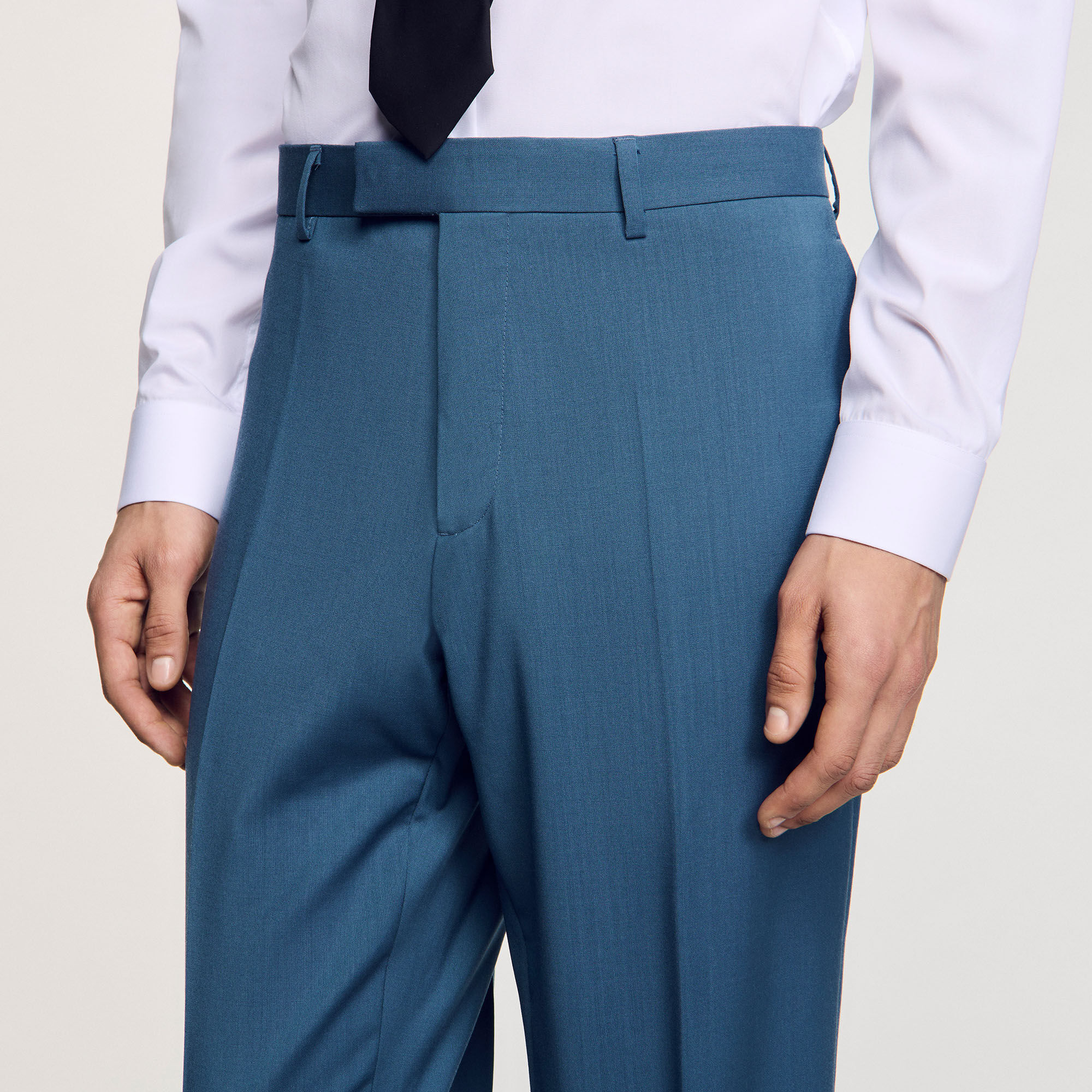 Pantalon de costume en laine