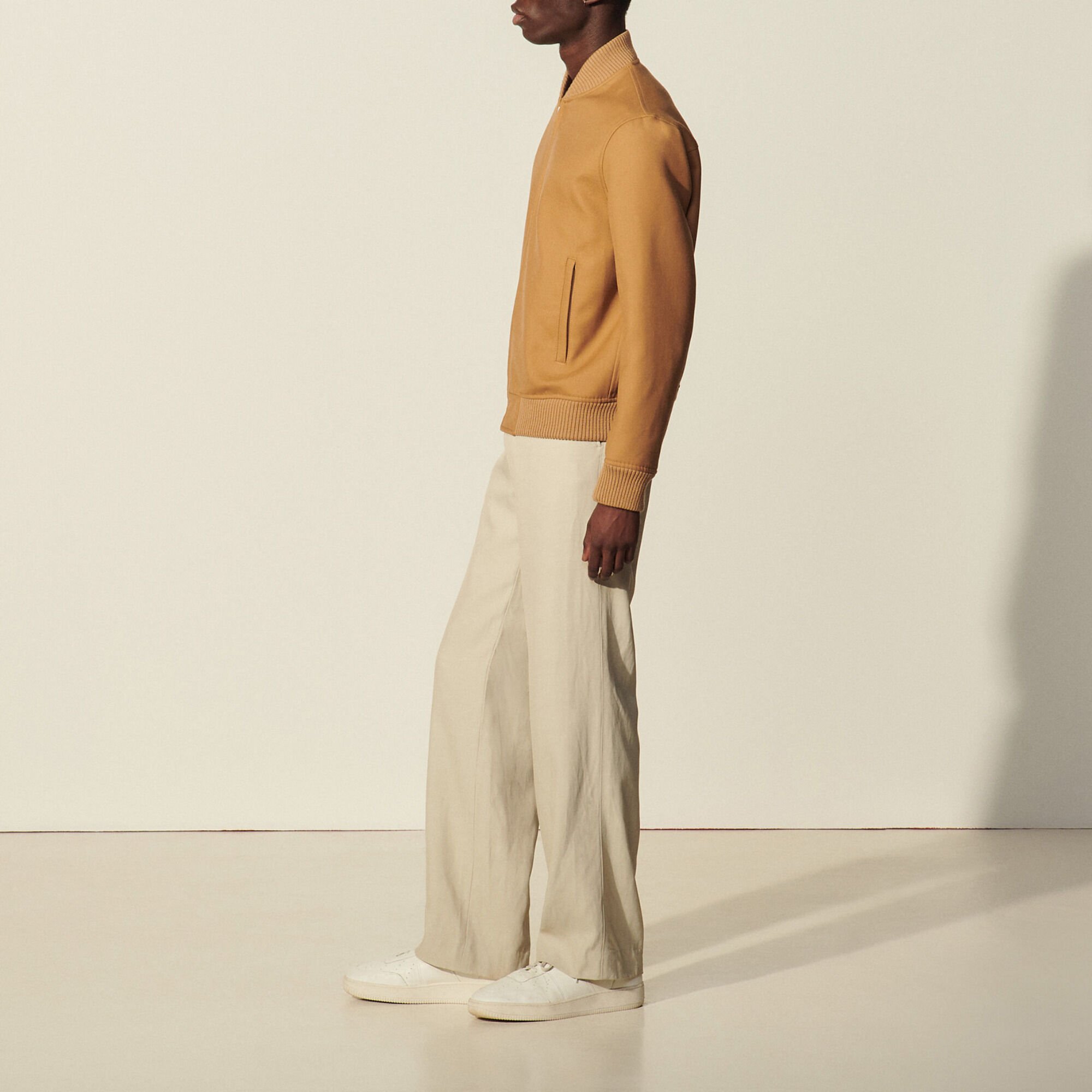 Blouson zippé esprit bombers