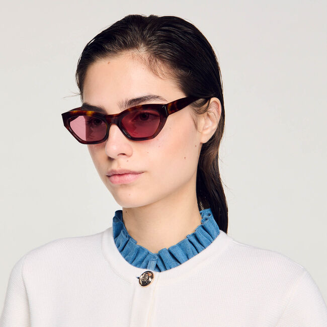 Lunettes de soleil ovales