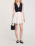 Robe courte bicolore