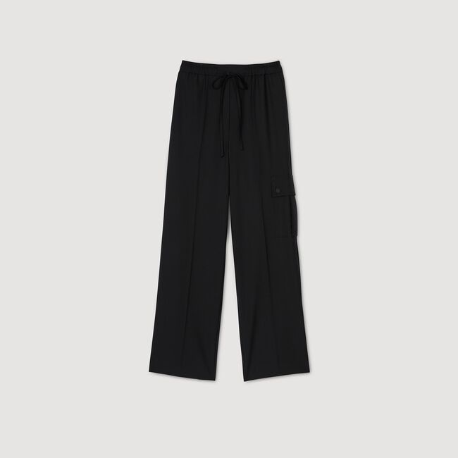 Pantalon taille élastiquée