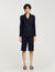 Veste de costume à boutonnage croisé 