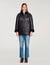Manteau peau lainée