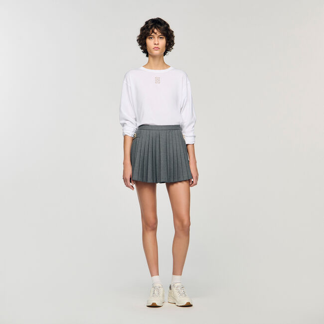 T-shirt à broderie