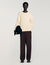 Pull laine point nid d'abeille