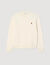 Sweat oversize à patch en cuir