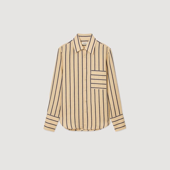 Chemise à rayures