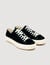 Sneakers basses en croûte de cuir