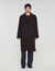 Manteau croisé laine et cachemire