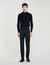 Pantalon droit élastiqué