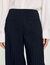 Pantalon large à fines rayures