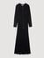 Robe longue maille texturée