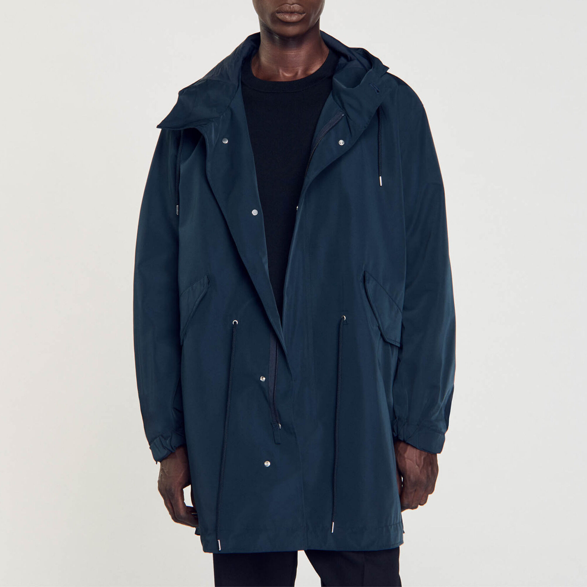 Parka longue oversize