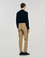 Pantalon élastiqué en laine